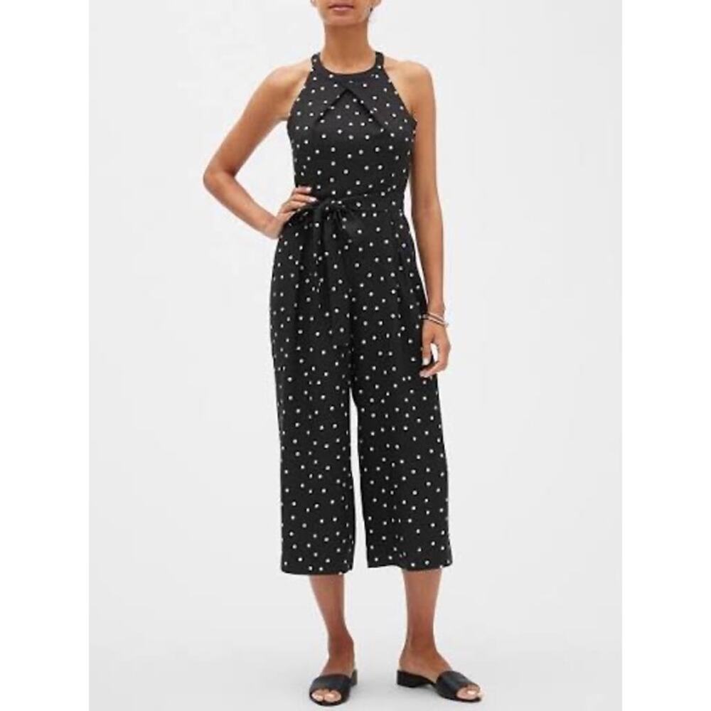 **SUMMER SALE** Banana Republic Factory Polka Dot Jumpsuit- Size 10